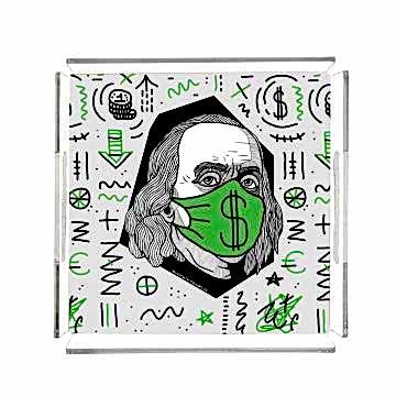 Benjamin Franklin Pleksi Tepsi PT2140 - 40cm*40cm